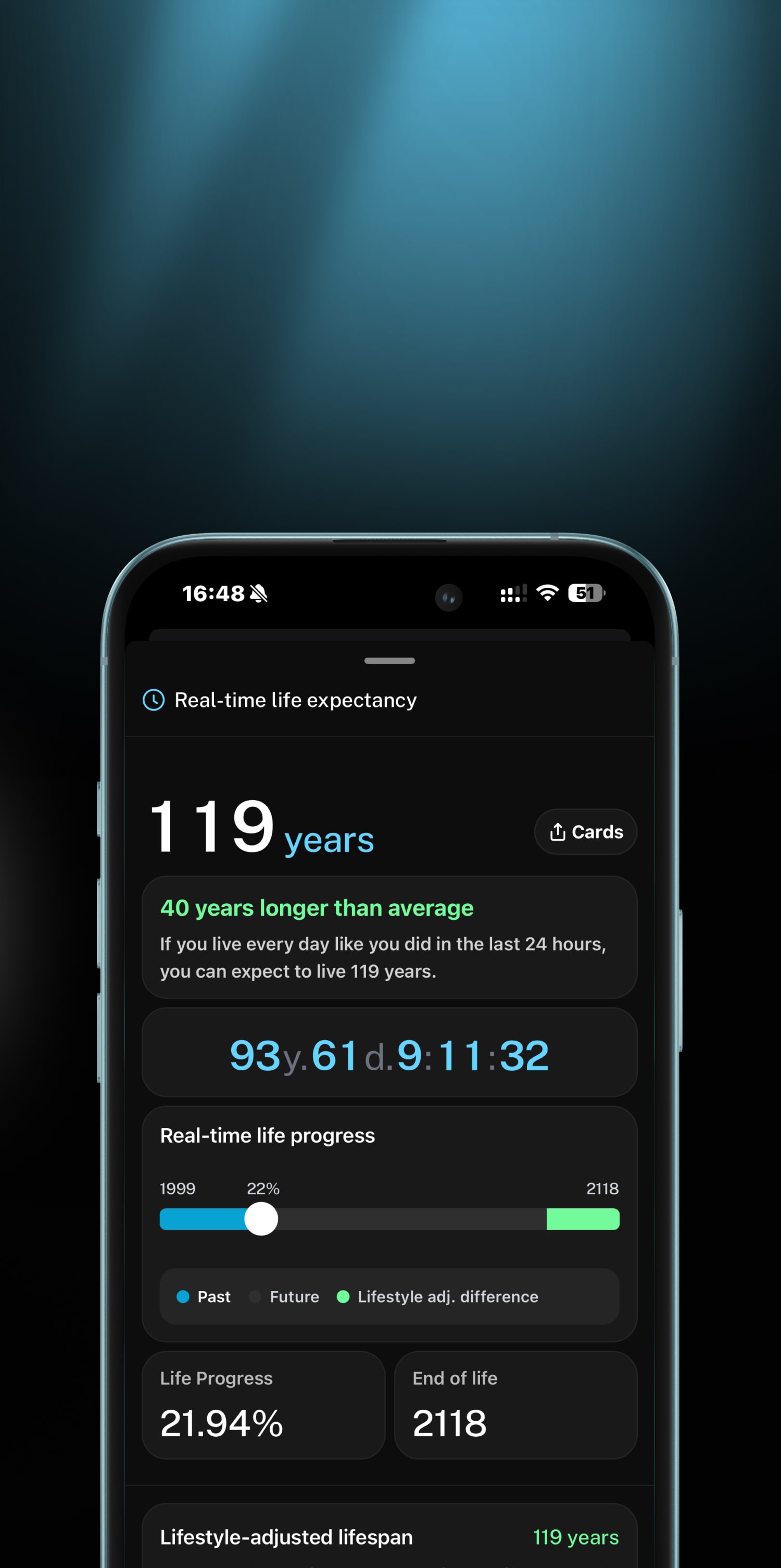See how it changes based on your health data.